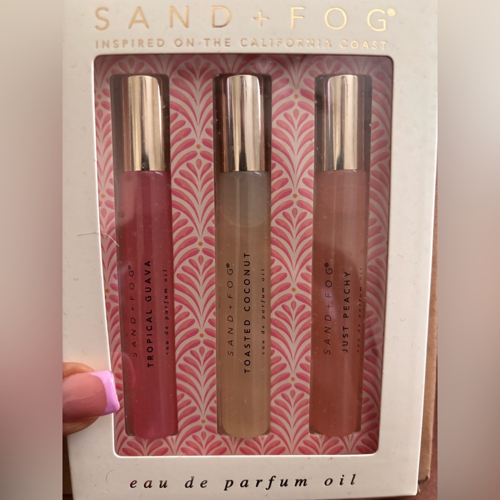 Sand + Fog Three Pack Eau de Parfum Oils - White - Picture 2 of 2